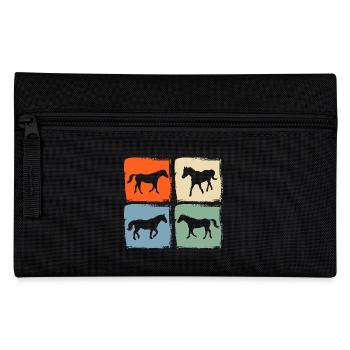 Riding Horse - Pencil Case - black - Front