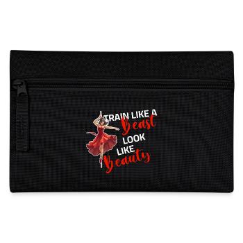 Pole Dance - Train like a Beast look like a Beauty - Federtasche - Schwarz - Vorne