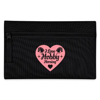 J’aime Hobby Horsing - Coeur - Hobby - Trousse - noir - Devant