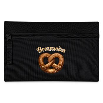 Brezensoiza - Brezel - Brezn - lecker - Federtasche - Schwarz - Vorne