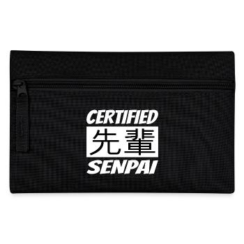 Certified Senpai Anime Manga Zertifizierter Senpai - Federtasche - Schwarz - Vorne