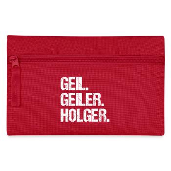 Holger - Trousse - rouge - Devant