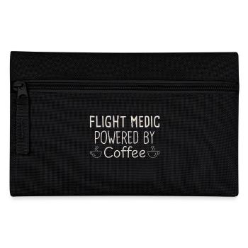Flight Paramedic Coffee Luftrettung - Federtasche - Schwarz - Vorne