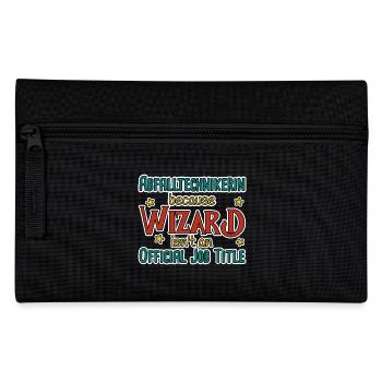 Waste Technician Wizard - Pencil Case - black - Front