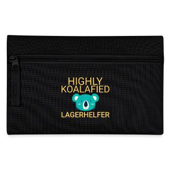 Warehouse Assistant Koalafied - Pencil Case - black - Front