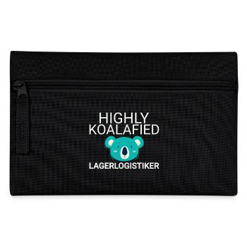 Lagerlogistiker Koalafied - Federtasche - Schwarz - Vorne
