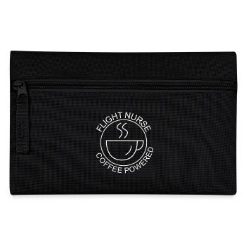 Flight Nurse Coffee Powered Luftrettung - Federtasche - Schwarz - Vorne