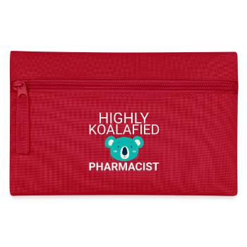 Pharmacist Koalafied Pharmacy - Pencil Case - red - Front