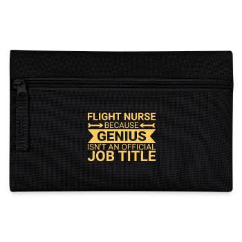 Flight Nurse Genius Luftrettung - Federtasche - Schwarz - Vorne