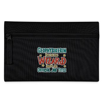 Geophysikerin Wizard Geophysik - Federtasche - Schwarz - Vorne