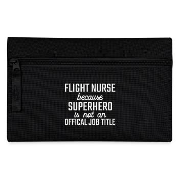Infirmière de vol Super-héros Sauvetage aérien - Trousse - noir - Devant