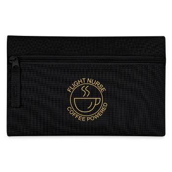 Flight Nurse Coffee Powered Luftrettung - Federtasche - Schwarz - Vorne