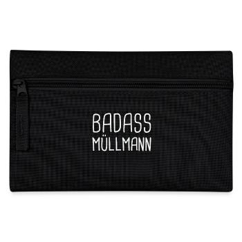 Garbage Man Badass - Pencil Case - black - Front