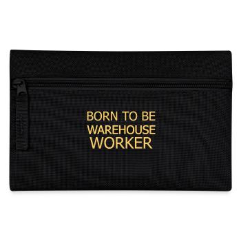 Magasinier né pour être - Trousse - noir - Devant