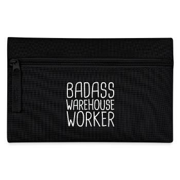 Warehouse Worker Badass - Federtasche - Schwarz - Vorne