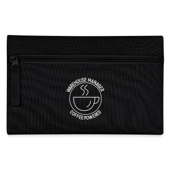 Warehouse Manager Coffee Powered - Federtasche - Schwarz - Vorne