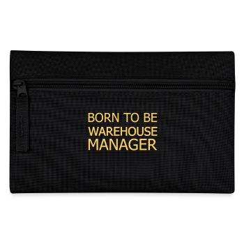 Warehouse Manager Born To Be - Federtasche - Schwarz - Vorne
