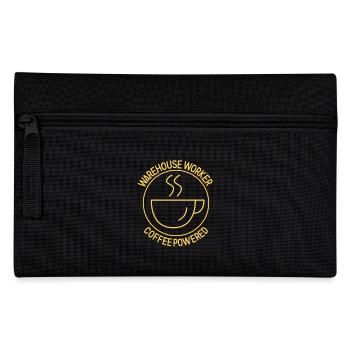 Warehouse Worker Coffee Powered - Federtasche - Schwarz - Vorne