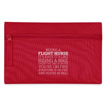 Infirmière de vol à vélo Sauvetage aérien - Trousse - rouge - Devant