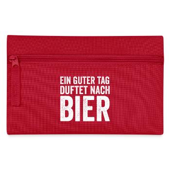 Gelegenheit für Bierliebhaber - Federtasche - Rot - Vorne