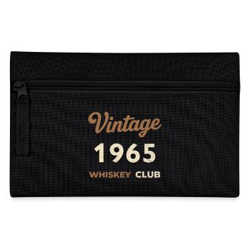 Millésime 1965 – Whiskey Club Rétro Année de naissance - Trousse - noir - Devant
