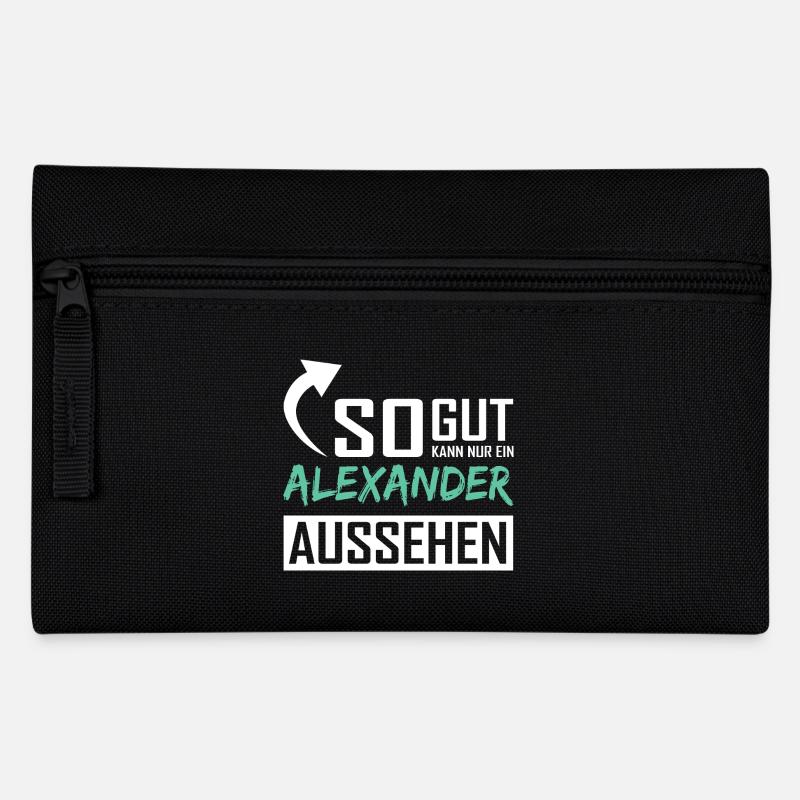 Only an Alexander can look so good - Pencil Case - black