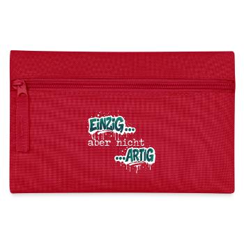 Einzig aber nicht ARTIG - Federtasche - Rot - Vorne