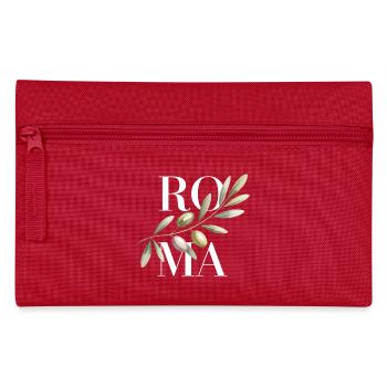 ROMA – Olive Branch - Pencil Case - red - Front