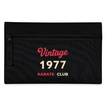 Vintage 1977 – Année de naissance rétro du Karate Club - Trousse - noir - Devant