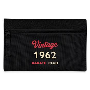 Vintage 1962 – Année de naissance rétro du Karate Club - Trousse - noir - Devant