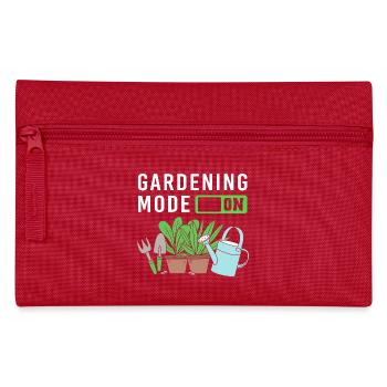 Würmer Kompost Geschenk - Federtasche - Rot - Vorne