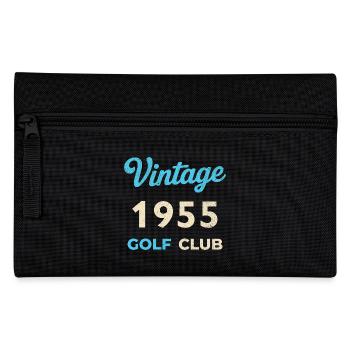 Vintage 1955 Golf Club Retro Geburtsjahr Geschenk - Federtasche - Schwarz - Vorne