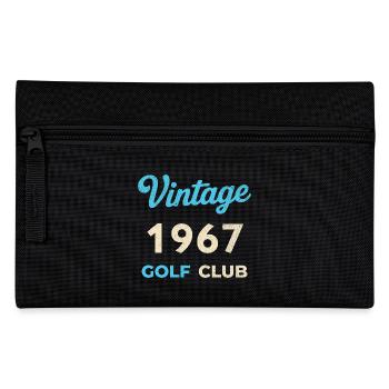 Vintage 1967 Golf Club Retro Geburtsjahr Geschenk - Federtasche - Schwarz - Vorne