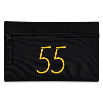 55 - Federtasche - Schwarz - Vorne