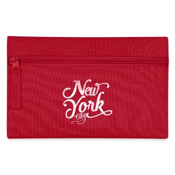 New York City – Klassisches Souvenir - Federtasche - Rot - Vorne