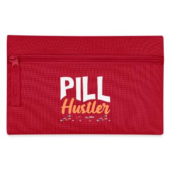 Pill Hustler Apotheker Pharmazietechniker - Federtasche - Rot - Vorne