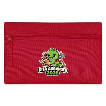 Daycare Graduate 2026 Kids Gift - Pencil Case - red - Front