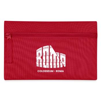 Roma, Italie, Rome Colisée, touristes touristes de tournée italienne - Trousse - rouge - Devant