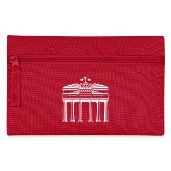 Brandenburg Gate Berlin Attraction - Pencil Case - red - Front