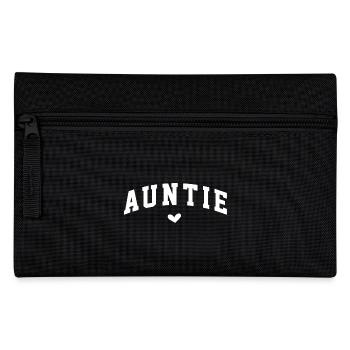 Auntie Love Heart Design pour la connexion familiale - Trousse - noir - Devant