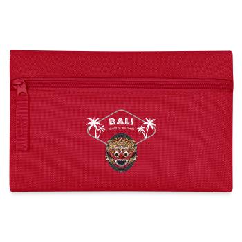 Bali Island of the Gods Barong Mask Ubud Rangda - Pencil Case - red - Front