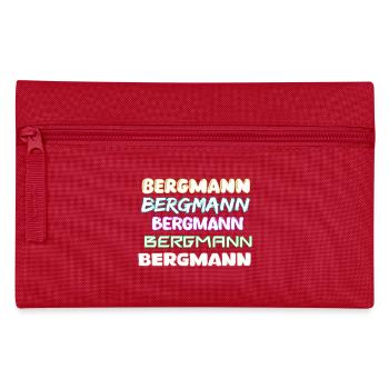 Job Bergmann - Federtasche - Rot - Vorne