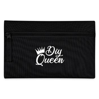 DIY Queen - Federtasche - Schwarz - Vorne