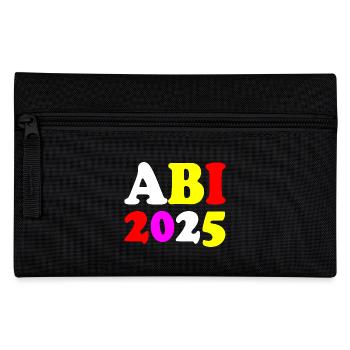 Abi 2025 - Federtasche - Schwarz - Vorne