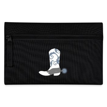 Cowboy boots - Pencil Case - black - Front