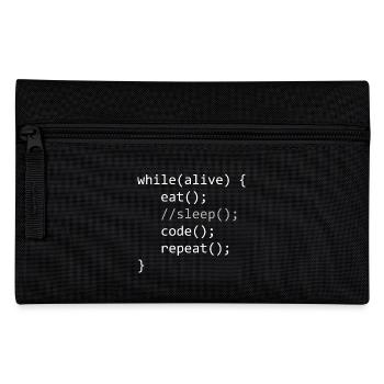 Code de son vivant - Trousse - noir - Devant