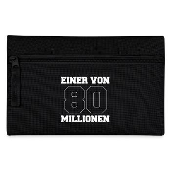 Einer von 80 Millionen Song Geschenk Der Junge Hit - Federtasche - Schwarz - Vorne