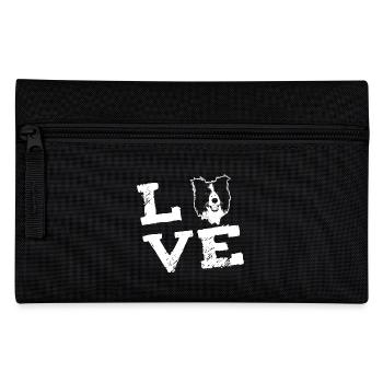 LOVE - Border Collie - Trousse - noir - Devant