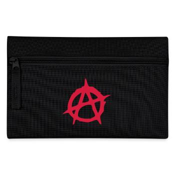 Anarchy représentation de caractères symbole - Trousse - noir - Devant