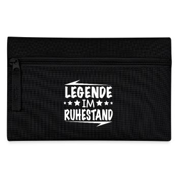 Rentner Legende im Ruhestand - Federtasche - Schwarz - Vorne